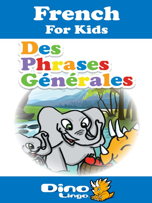Cover image for French for kids - Phrases storybook